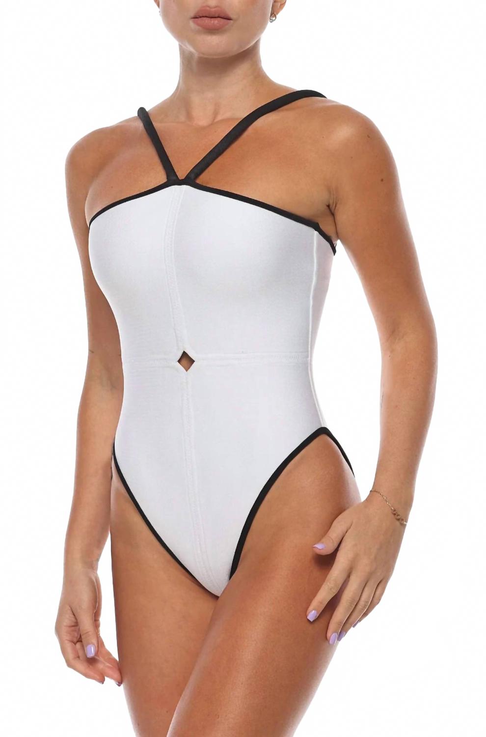 Слитный купальник Fausto High Leg белого цвета Maxine, белый
Слитный купальник Fausto High Leg белого цвета Maxine, белый