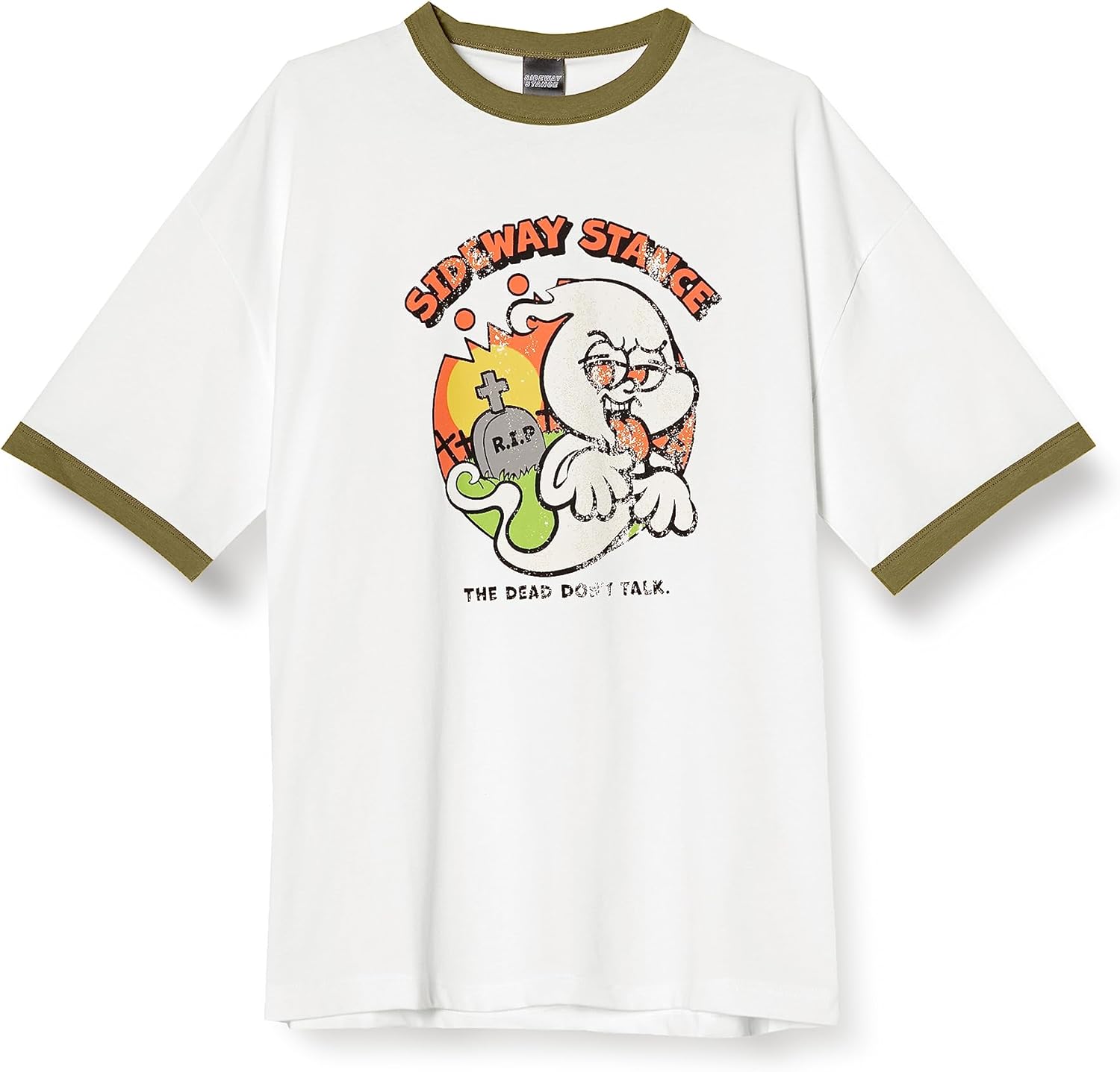 Мужская футболка с коротким рукавом Inprobes 70131 с контрастной отделкой и принтом Призрак Improves, белый
Мужская футболка с коротким рукавом Inprobes 70131 с контрастной отделкой и принтом Призрак Improves, белый