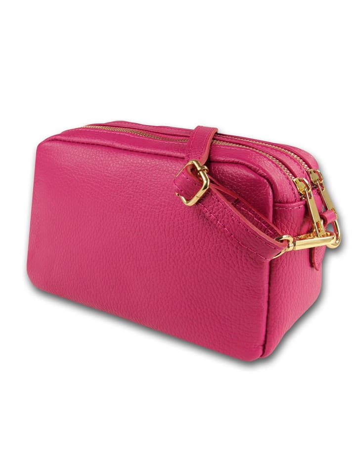 Кожаная сумка через плечо Toscanto розовая, примерно 22 см Toscanto
Кожаная сумка через плечо Toscanto розовая, примерно 22 см Toscanto