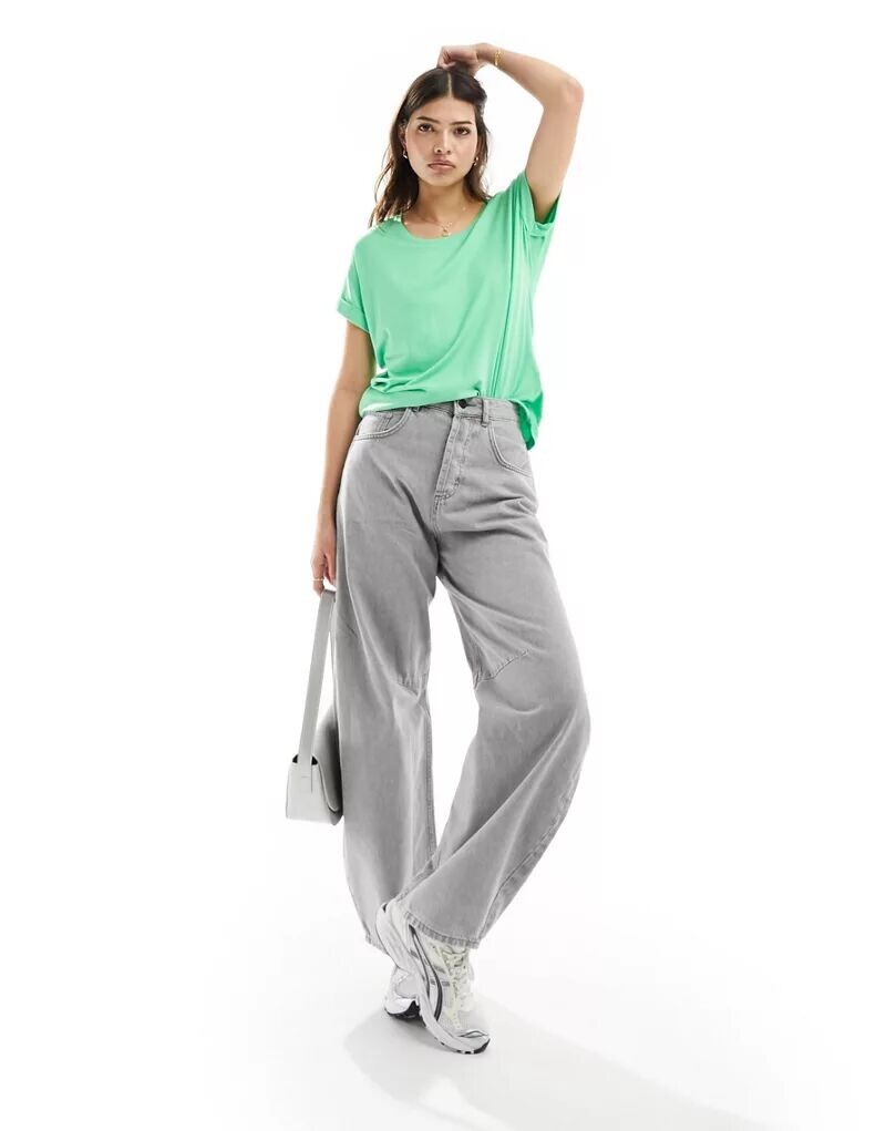 ТОЛЬКО светло-зеленый топ с короткими рукавами и круглым вырезом ONLY
ТОЛЬКО светло-зеленый топ с короткими рукавами и круглым вырезом ONLY