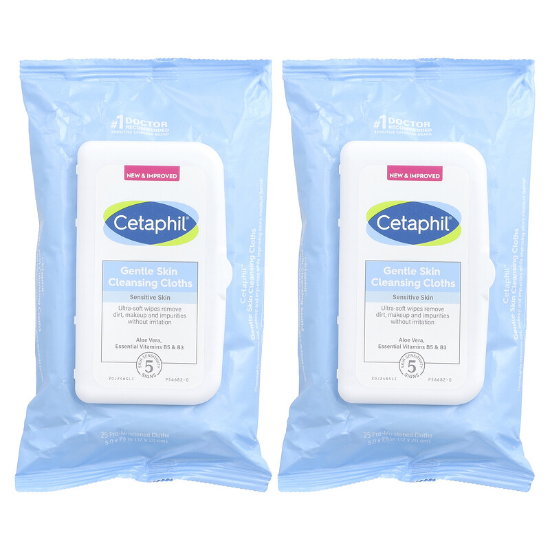 Cetaphil, Деликатные салфетки для очищения кожи, без отдушек, 2 упаковки, по 25 предварительно увлажненных салфеток
Cetaphil, Деликатные салфетки для очищения кожи, без отдушек, 2 упаковки, по 25 предварительно увлажненных салфеток