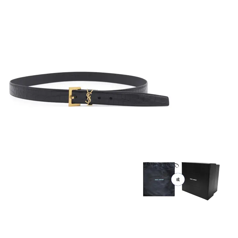 Мужской кожаный ремень Saint Laurent, черный
Мужской кожаный ремень Saint Laurent, черный