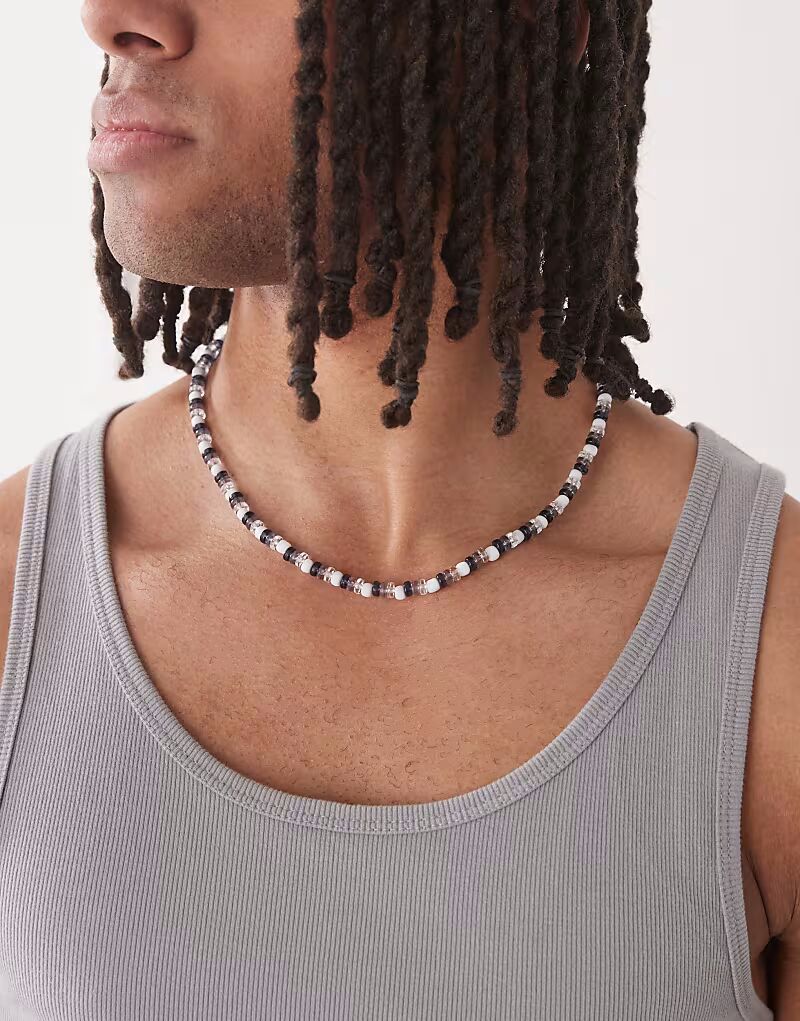 Ожерелье из нескольких бусин в прохладном темно-синем цвете Faded Future
Ожерелье из нескольких бусин в прохладном темно-синем цвете Faded Future