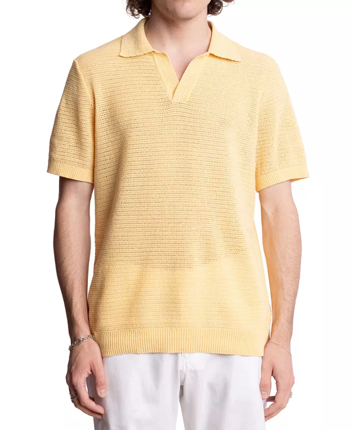 Мужская поло с коротким рукавом Slim Fit и открытым воротником Paisley & Gray, желтый
Мужская поло с коротким рукавом Slim Fit и открытым воротником Paisley & Gray, желтый