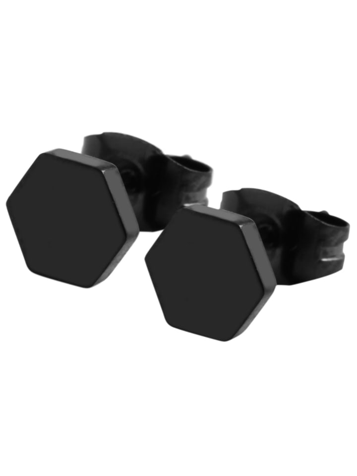 Adeliás Женские серьги - серьги-гвоздики из нержавеющей стали черного цвета
Adeliás Женские серьги - серьги-гвоздики из нержавеющей стали черного цвета