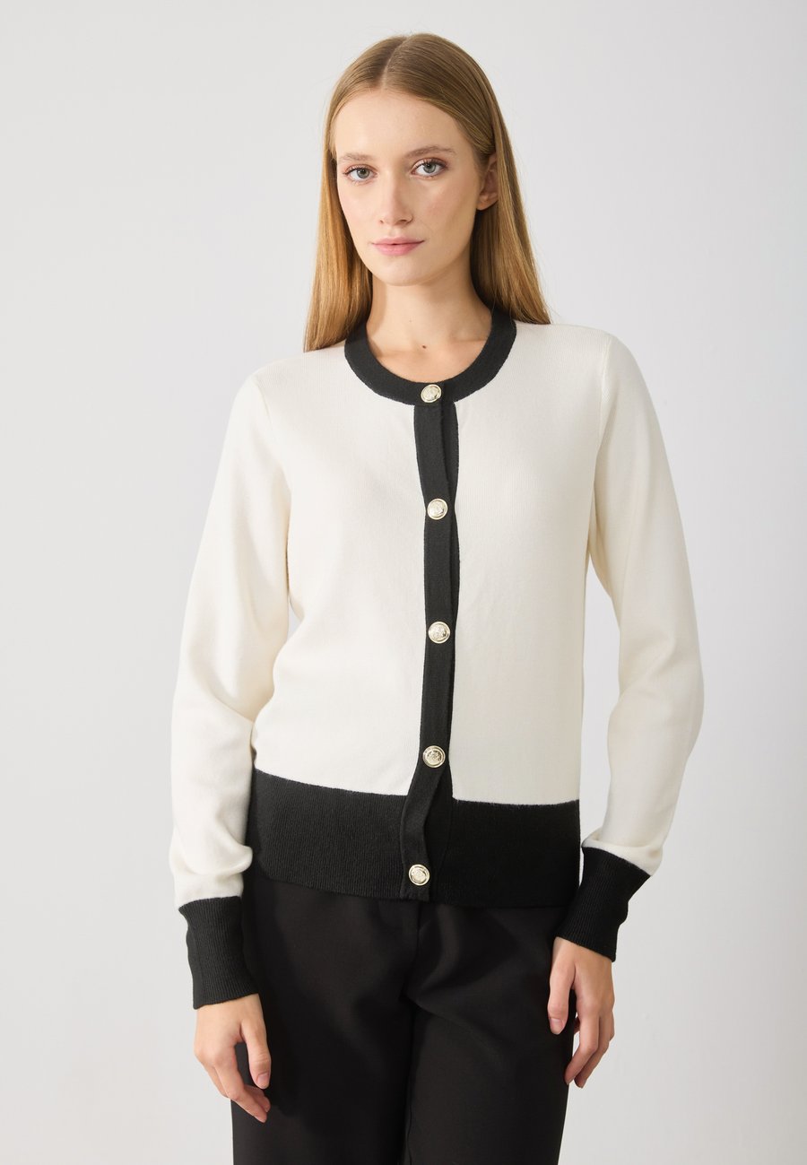 Кардиган Anna Field Cardigan, Black/Off-White
Кардиган Anna Field Cardigan, Black/Off-White