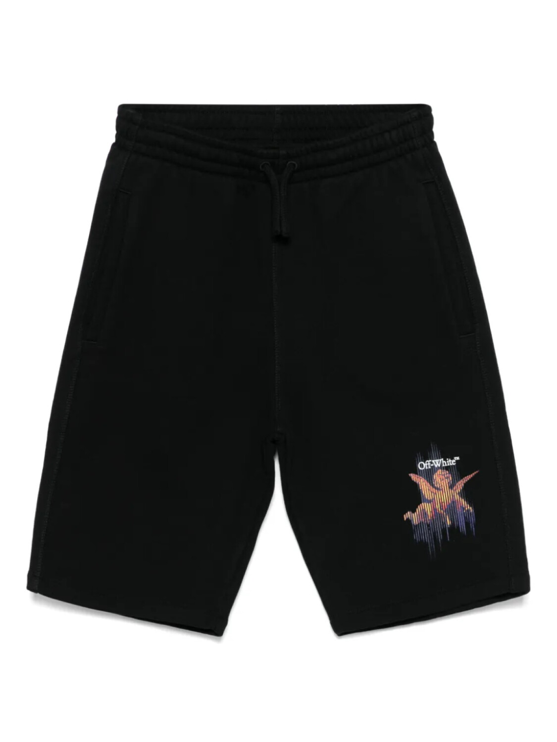 Спортивные шорты Off-White Kids Putti, черный 
Спортивные шорты Off-White Kids Putti, черный
