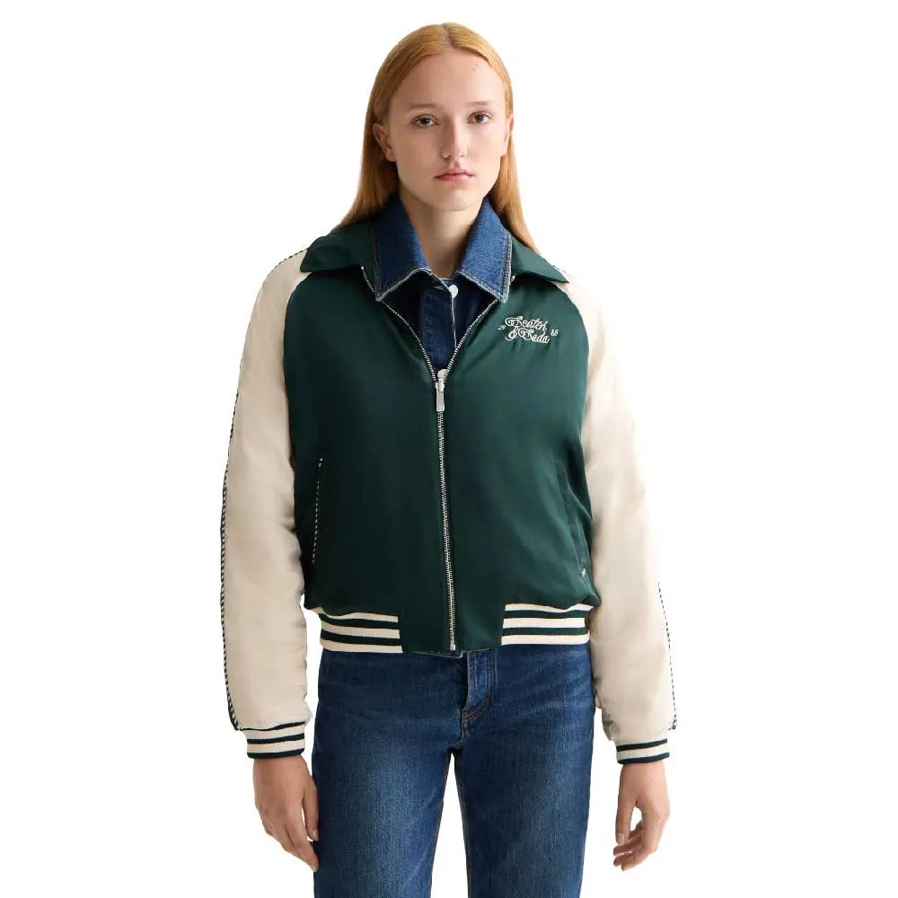 Куртка Scotch & Soda Reversible Souvenir 750 bomber, зеленый
Куртка Scotch & Soda Reversible Souvenir 750 bomber, зеленый