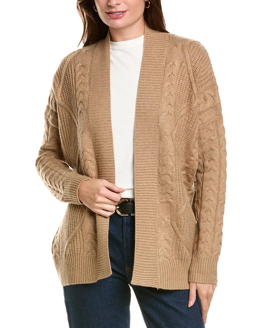 Кардиган Forte Cashmere Luxe Cable из смеси шерсти и кашемира, коричневый
Кардиган Forte Cashmere Luxe Cable из смеси шерсти и кашемира, коричневый