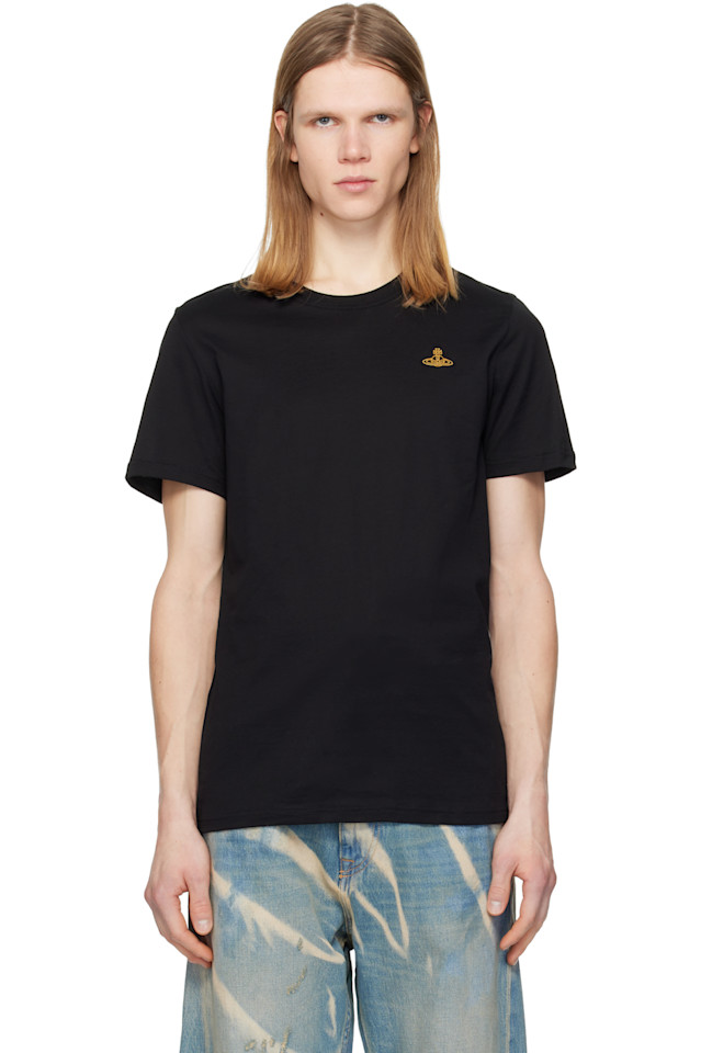 Футболка с вышитым логотипом Vivienne Westwood, черный
Футболка с вышитым логотипом Vivienne Westwood, черный