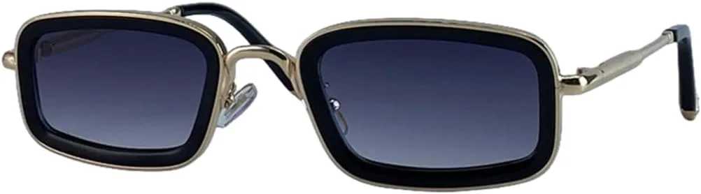 Панк-солнцезащитные очки для женщин, роскошные винтажные солнцезащитные очки в металлической оправе с защитой от УФ-излучения UV400 TOIPASTN, C1golddoublegray
Панк-солнцезащитные очки для женщин, роскошные винтажные солнцезащитные очки в металлической оправе с защитой от УФ-излучения UV400 TOIPASTN, C1golddoublegray