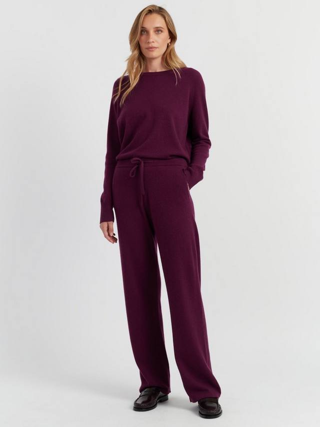 Широкие брюки из чистой кашемировой ткани Chinti & Parker, Mulberry
Широкие брюки из чистой кашемировой ткани Chinti & Parker, Mulberry