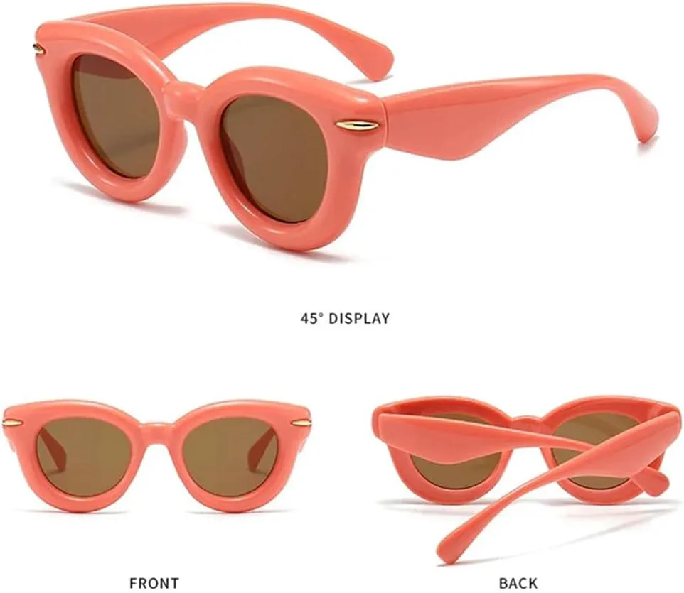 Овальные солнцезащитные очки с заклепками конфетного цвета для женщин и мужчин, с градиентными линзами UV400, для активного отдыха и путешествий UYPTK, Yellow Yellow
Овальные солнцезащитные очки с заклепками конфетного цвета для женщин и мужчин, с градиентными линзами UV400, для активного отдыха и путешествий UYPTK, Yellow Yellow