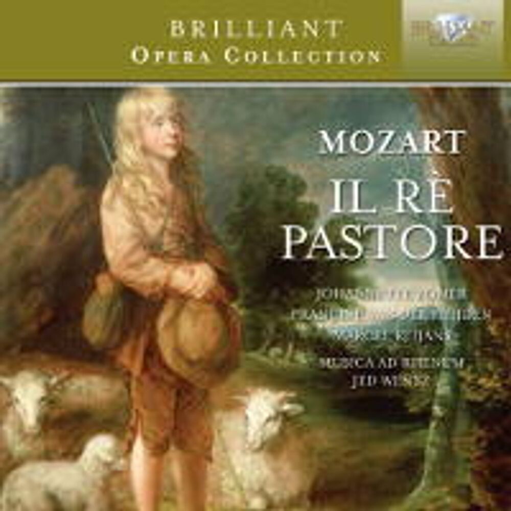 Диск CD Mozart : Il Re Pastore - Wolfgang Amadeus Mozart, Jed Wentz 
Диск CD Mozart : Il Re Pastore - Wolfgang Amadeus Mozart, Jed Wentz