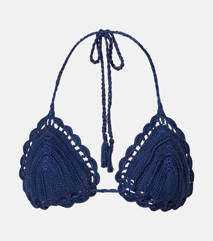 Крючком топ бикини Anna Kosturova, Navy
Крючком топ бикини Anna Kosturova, Navy