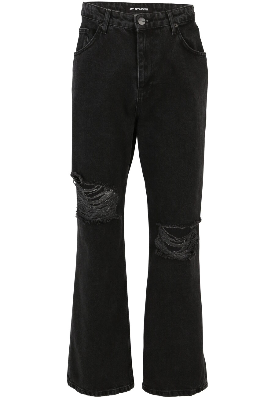 Расклешенные джинсы 2Y Premium Anduin, черный 
Расклешенные джинсы 2Y Premium Anduin, черный