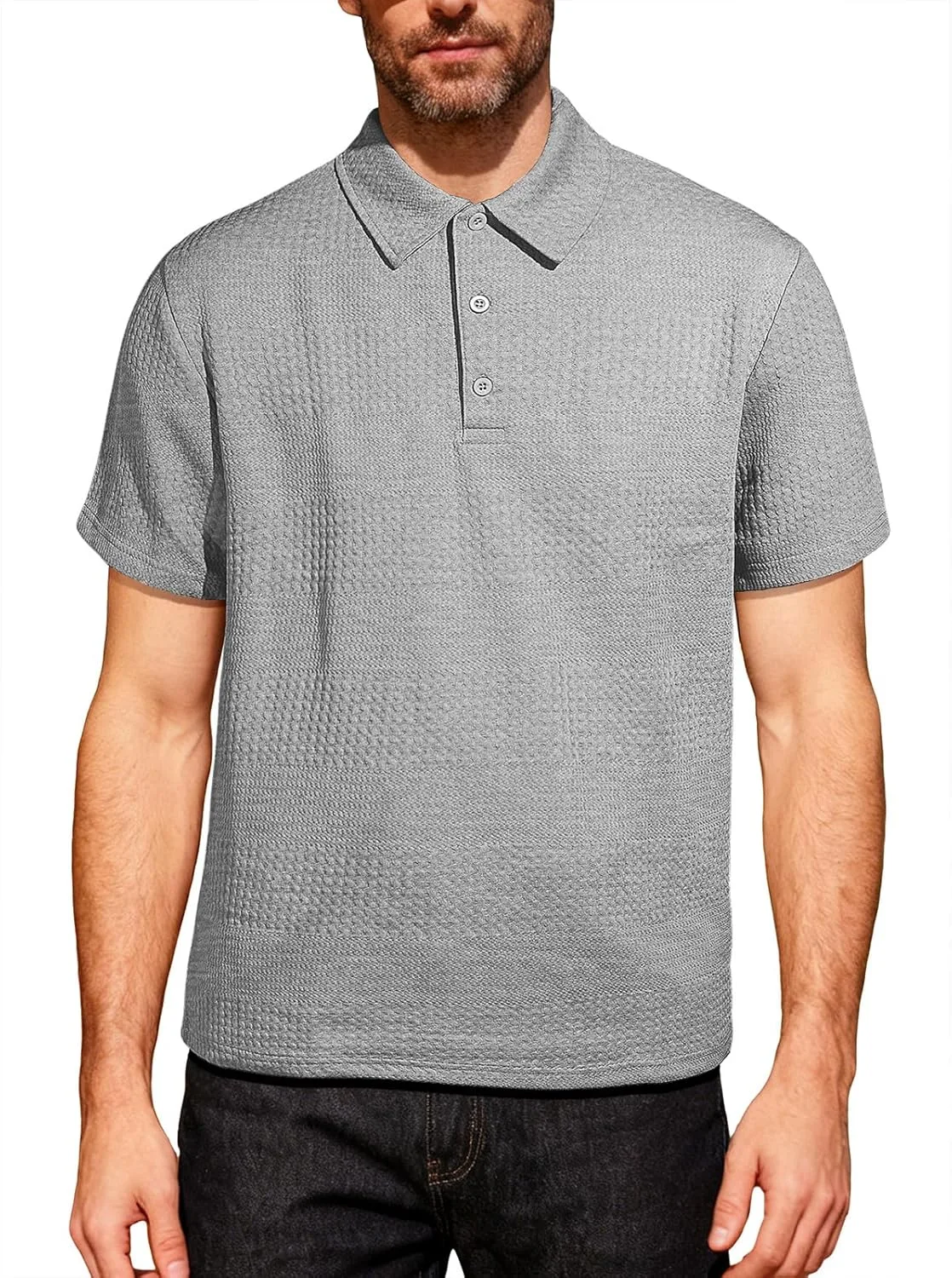 Мужская поло с коротким рукавом Casual Slim Fit RODYETQQ
Мужская поло с коротким рукавом Casual Slim Fit RODYETQQ