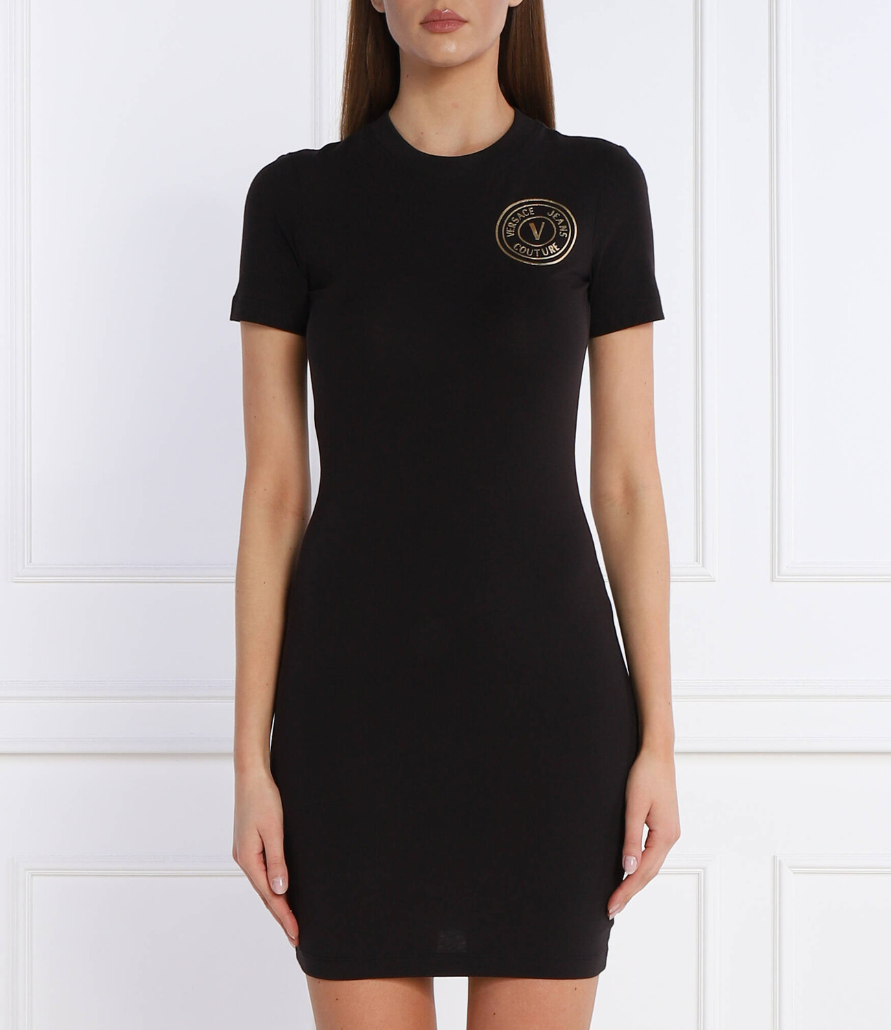 Платье Versace Jeans Couture, черный 
Платье Versace Jeans Couture, черный