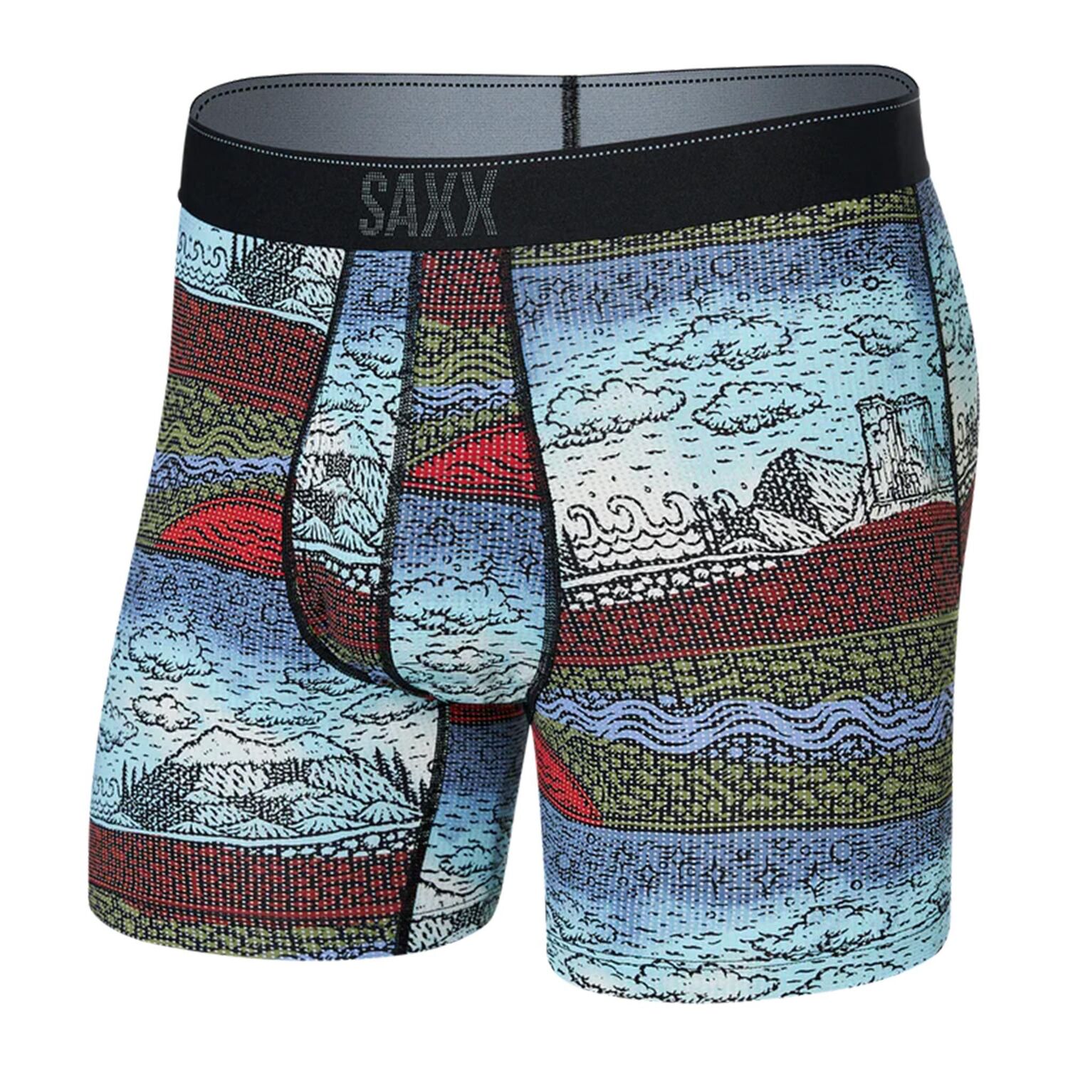 Мужские боксерские трусы Quest Saxx, Elements/Multicolor
Мужские боксерские трусы Quest Saxx, Elements/Multicolor
