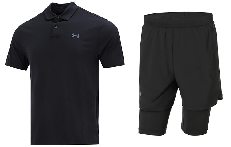Мужская повседневная спортивная одежда Under Armour, цвет Black and Black
Мужская повседневная спортивная одежда Under Armour, цвет Black and Black