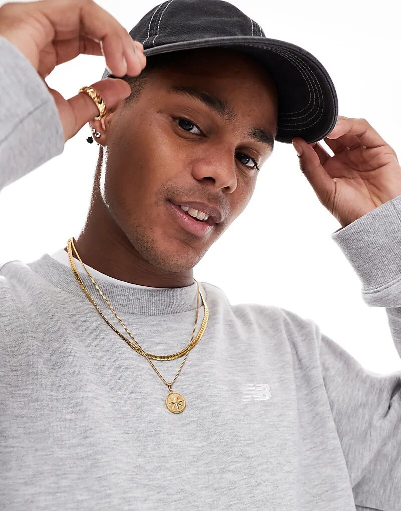 Спортивная толстовка New Balance Sport essentials из французского терри серого цвета
Спортивная толстовка New Balance Sport essentials из французского терри серого цвета