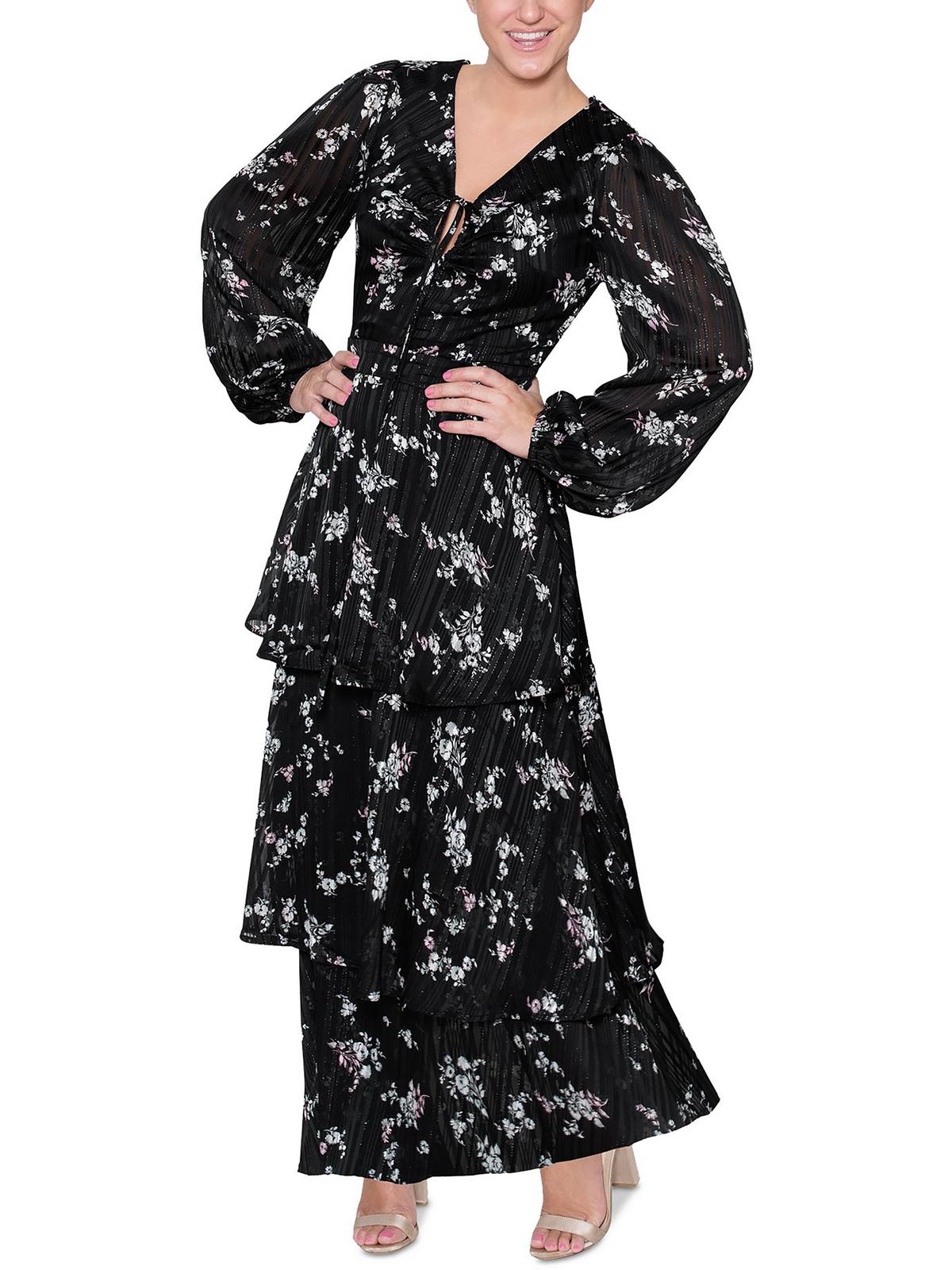 Длинное макси-платье Monroe с металлическим отливом Rachel Rachel Roy, цвет black bouquet
Длинное макси-платье Monroe с металлическим отливом Rachel Rachel Roy, цвет black bouquet