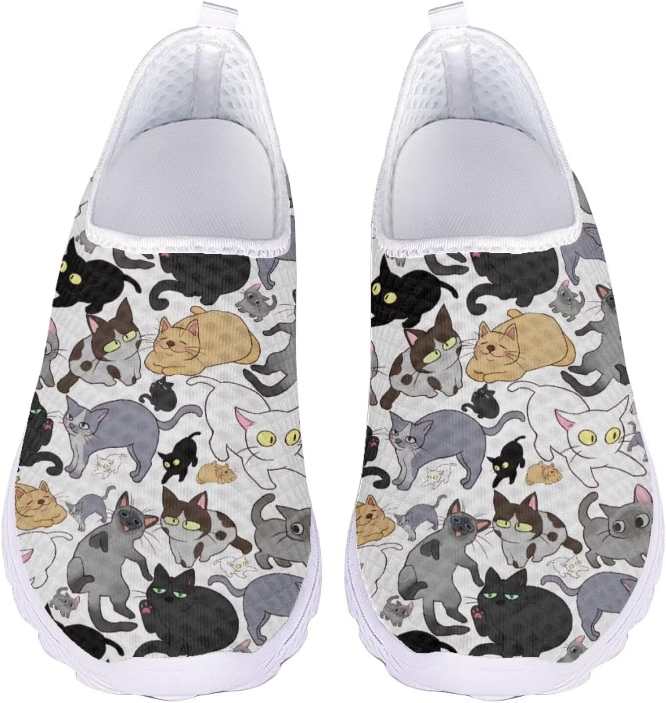 Кроссовки для ходьбы для женщин и мужчин, спортивные кроссовки, плоская сетчатая обувь, дышащие кроссовки Xixirimido, Cute Cat
Кроссовки для ходьбы для женщин и мужчин, спортивные кроссовки, плоская сетчатая обувь, дышащие кроссовки Xixirimido, Cute Cat