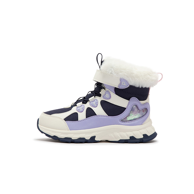 XTEP Прочные теплые детские ботинки цвета черного дерева и фиолетового цвета
XTEP Прочные теплые детские ботинки цвета черного дерева и фиолетового цвета