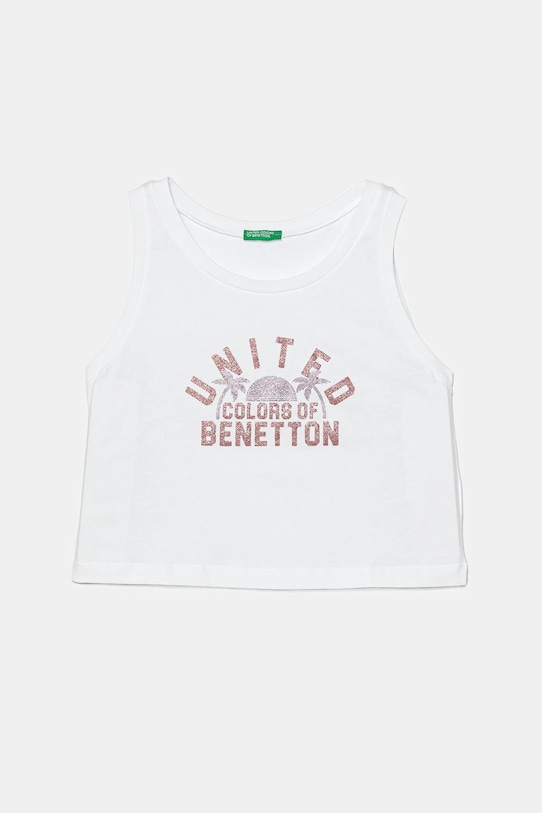 Детский хлопковый топ United Colors Of Benetton, белый
Детский хлопковый топ United Colors Of Benetton, белый