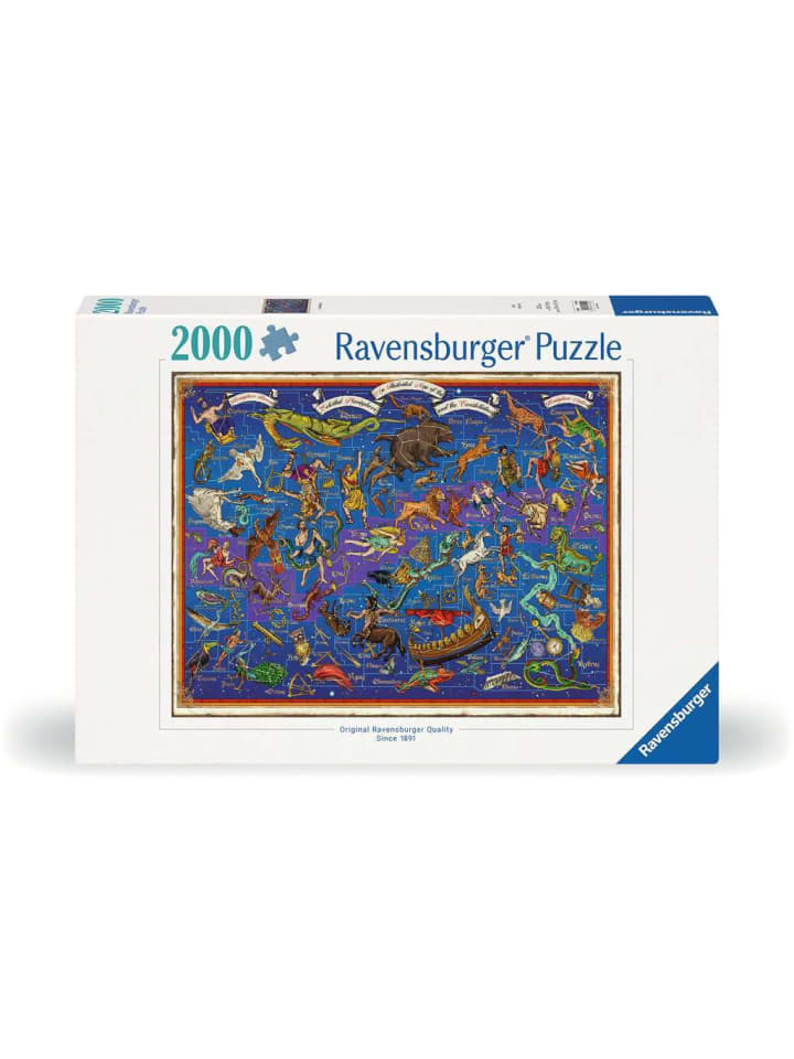 Пазл Ravensburger, 2000 деталей, созвездия в цвете
Пазл Ravensburger, 2000 деталей, созвездия в цвете