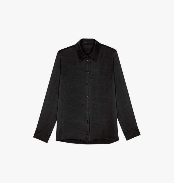 Шелковая рубашка свободного кроя с длинными рукавами Maje, мультиколор
Шелковая рубашка свободного кроя с длинными рукавами Maje, мультиколор