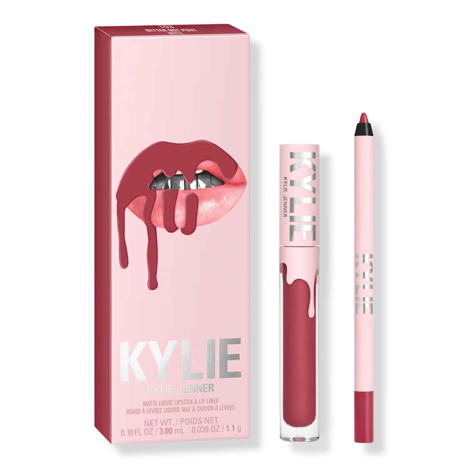 Набор матовых помад KYLIE COSMETICS, 103 Better Not Pout (true berry)
Набор матовых помад KYLIE COSMETICS, 103 Better Not Pout (true berry)