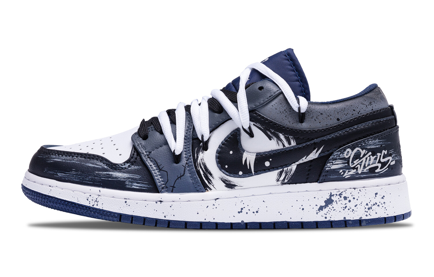 Кроссовки Air Jordan 1 Vintage Basketball Shoes Men Low-top White/blue, темно-синий
Кроссовки Air Jordan 1 Vintage Basketball Shoes Men Low-top White/blue, темно-синий