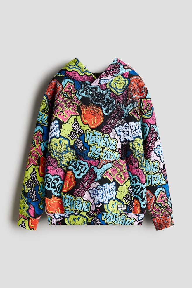 Толстовка с капюшоном с рисунком H&M, мультиколор
Толстовка с капюшоном с рисунком H&M, мультиколор