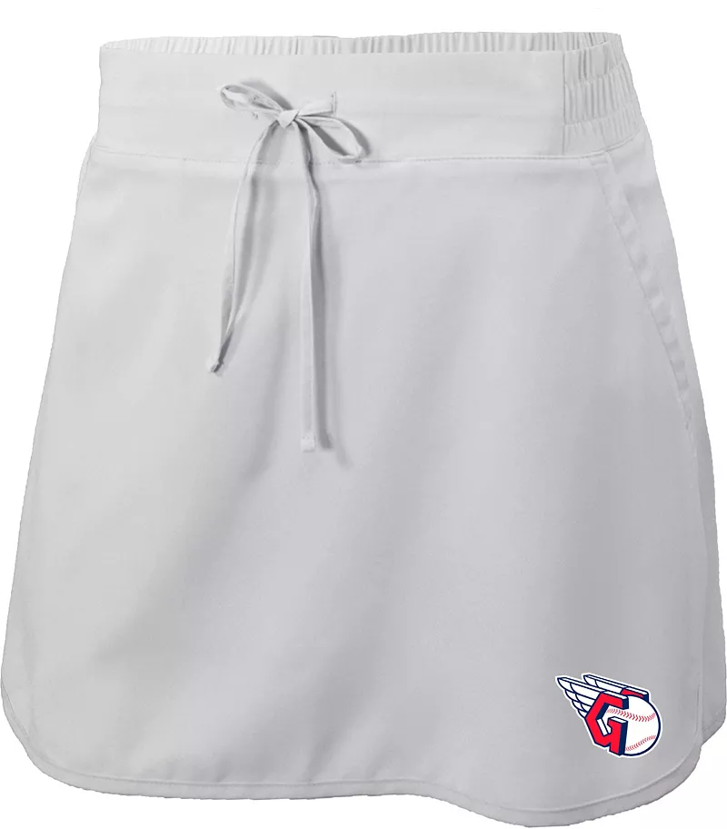 Женские шорты Columbia Cleveland Guardians Omni-Wick Lakewood Pines, белый 
Женские шорты Columbia Cleveland Guardians Omni-Wick Lakewood Pines, белый