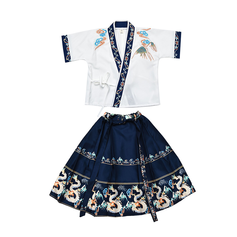 Детский двухкомпонентный комплект с юбкой, воротник стойка, средняя длина PROTECTCAMEL, dragon soaring in the clouds
Детский двухкомпонентный комплект с юбкой, воротник стойка, средняя длина PROTECTCAMEL, dragon soaring in the clouds