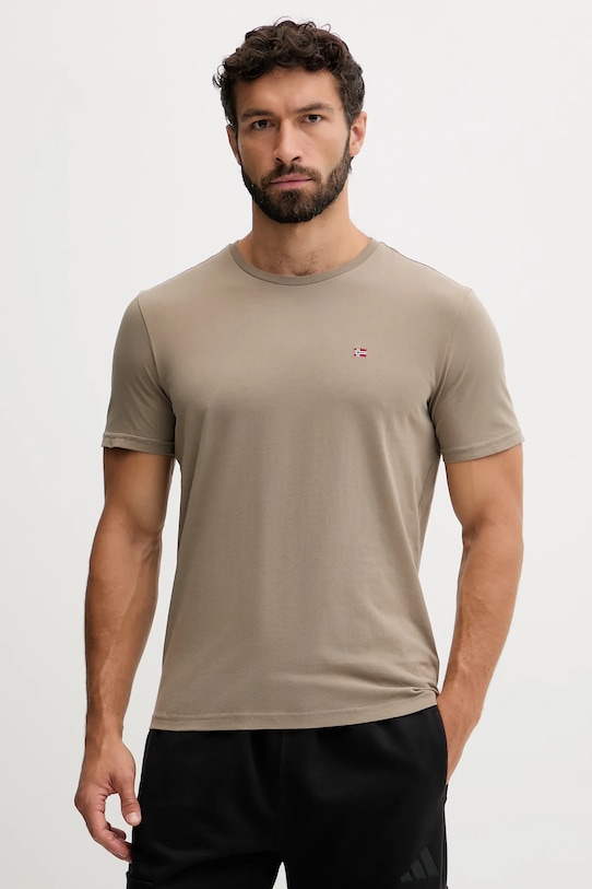 Футболка Salis из хлопка Napapijri, коричневый
Футболка Salis из хлопка Napapijri, коричневый