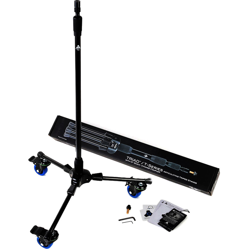 Микрофонная стойка Triad-Orbit Standard Tripod Stand With Casters T2C
Микрофонная стойка Triad-Orbit Standard Tripod Stand With Casters T2C