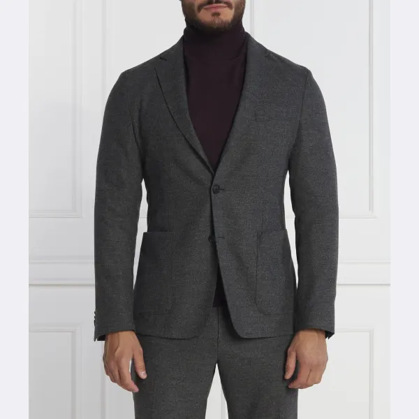 Элегантная куртка узкого кроя p-hanry с добавлением шерсти Boss, черный
Элегантная куртка узкого кроя p-hanry с добавлением шерсти Boss, черный