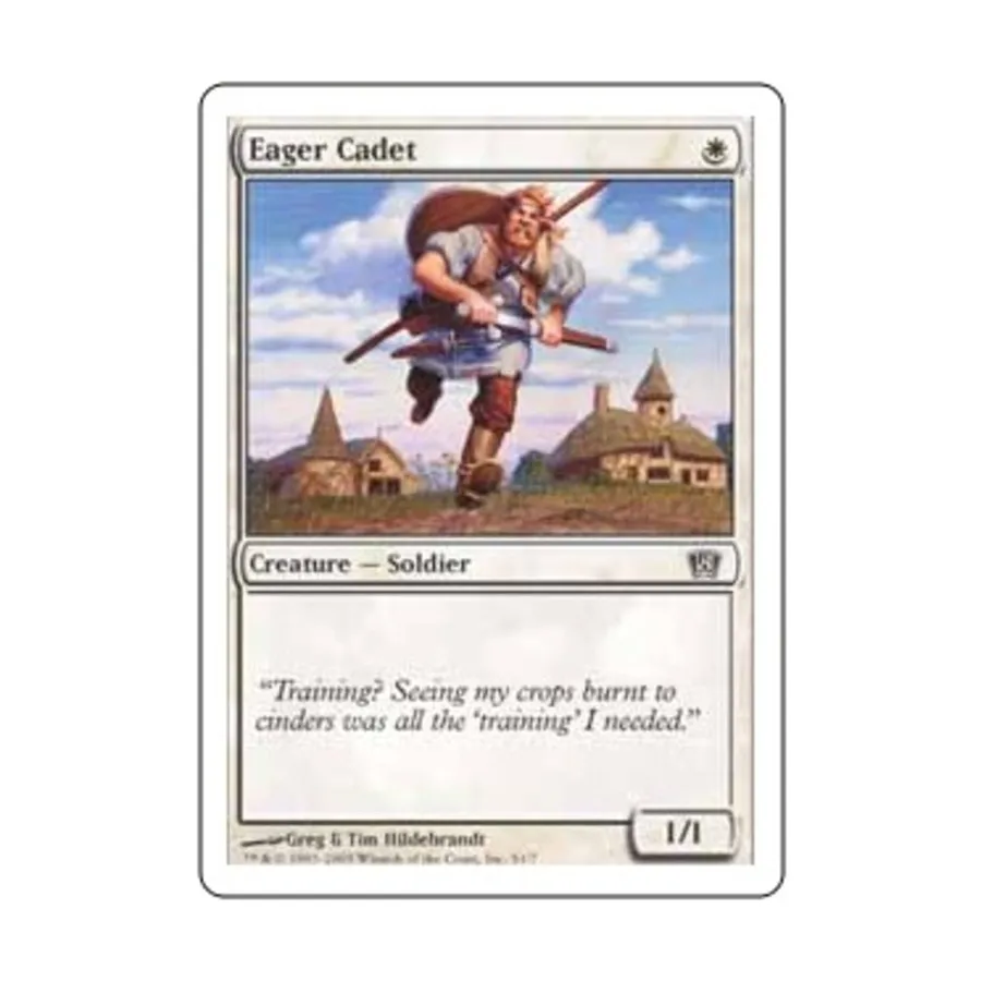 CCG Стремительный кадет (К), MTG - 8th Edition
CCG Стремительный кадет (К), MTG - 8th Edition