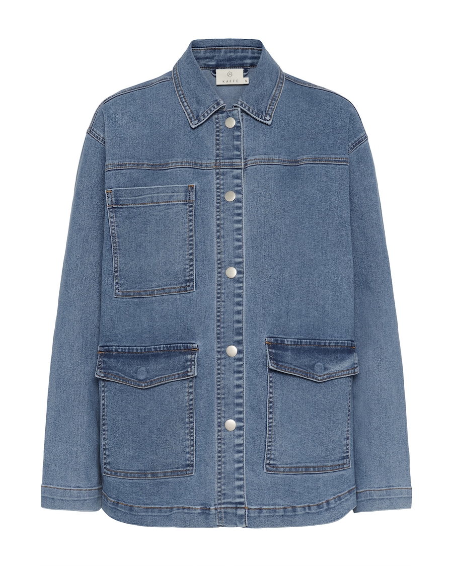 Куртка межсезонная Kaffe Karolina, Blue Denim
Куртка межсезонная Kaffe Karolina, Blue Denim
