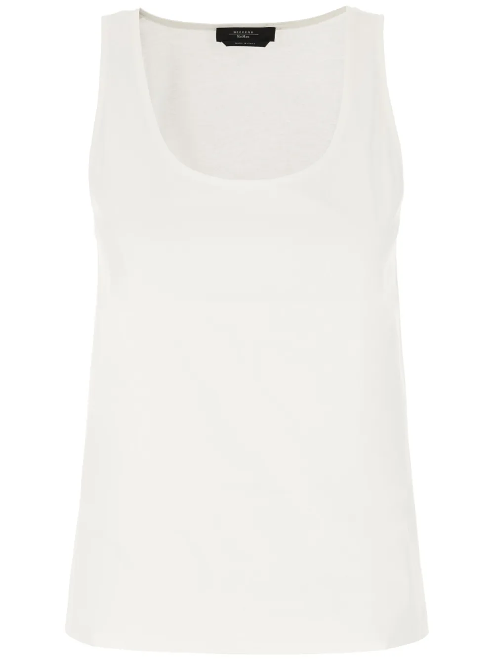 Топ из джерси Weekend Max Mara, белый 
Топ из джерси Weekend Max Mara, белый