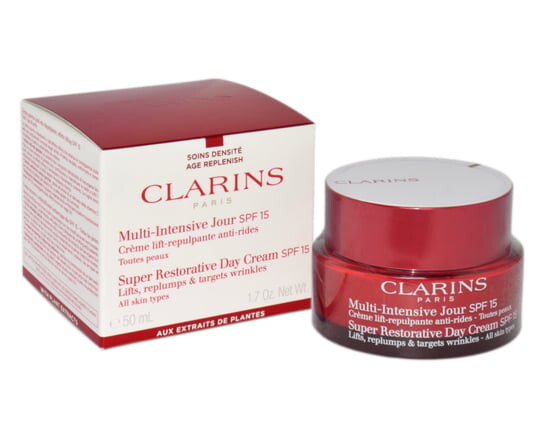 Дневной крем против морщин и лифтинг, Spf15, 50мл Clarins
Дневной крем против морщин и лифтинг, Spf15, 50мл Clarins