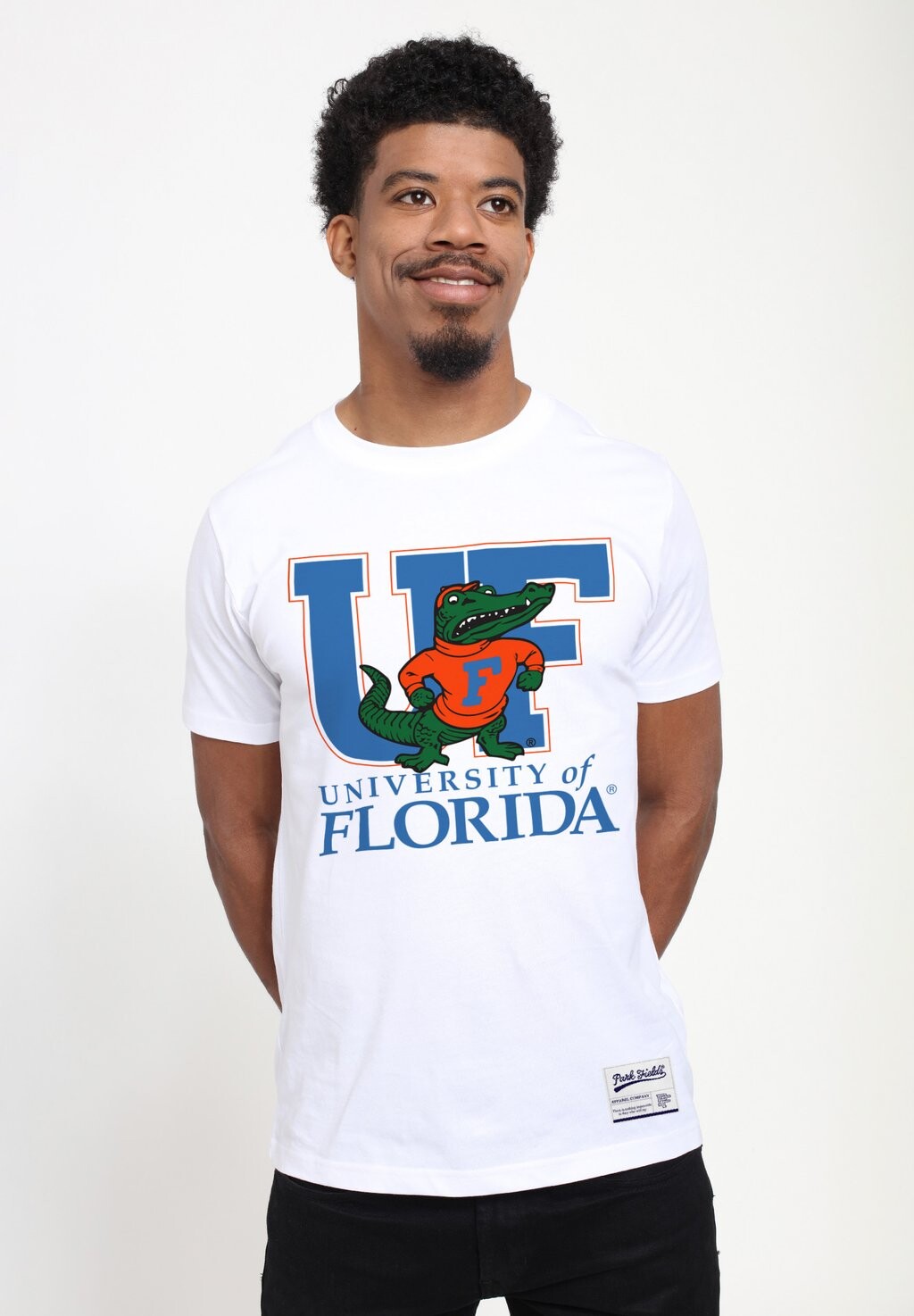 Футболка с принтом PARK FIELDS UNIVERSITY OF FLORIDA UF Henry Tiger, белый
Футболка с принтом PARK FIELDS UNIVERSITY OF FLORIDA UF Henry Tiger, белый