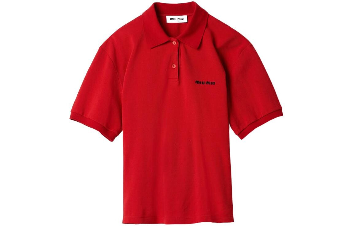 Рубашка поло женская Miu Miu, красный
Рубашка поло женская Miu Miu, красный