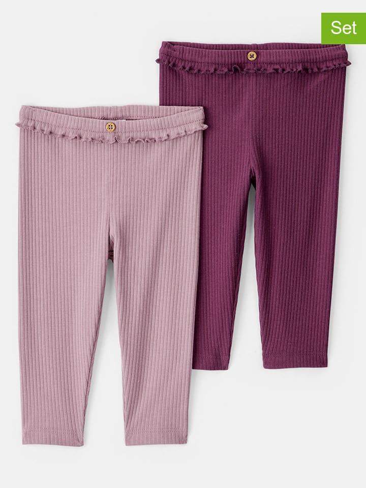Carter's Комплект из 2 штук: леггинсы фиолетового цвета
Carter's Комплект из 2 штук: леггинсы фиолетового цвета