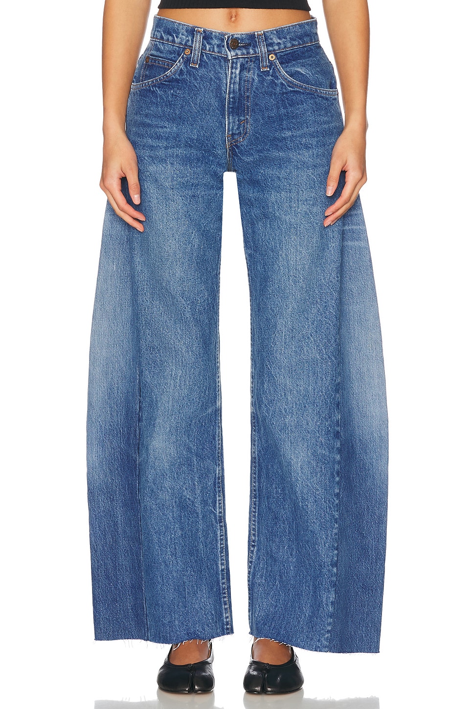 Barrel Customs Undone Hem Джинсы Aligrace, Medium Dark
Barrel Customs Undone Hem Джинсы Aligrace, Medium Dark