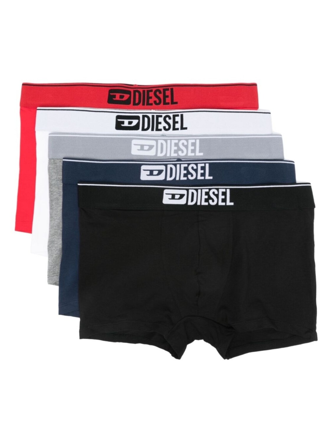 Diesel комплект из пяти боксеров с логотипом, красный
Diesel комплект из пяти боксеров с логотипом, красный