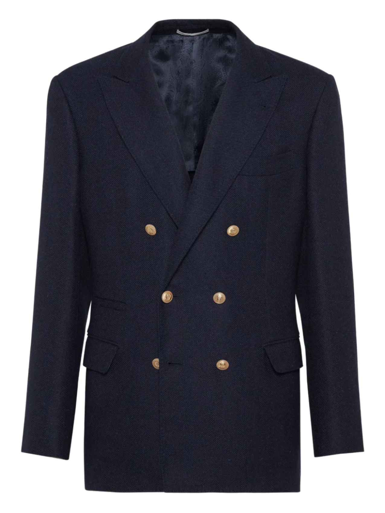 Brunello Cucinelli деконструированный пиджак, синий
Brunello Cucinelli деконструированный пиджак, синий