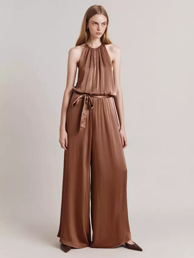 Комбинезон Ghost Elsie Wide Leg Satin, цвет amber
Комбинезон Ghost Elsie Wide Leg Satin, цвет amber